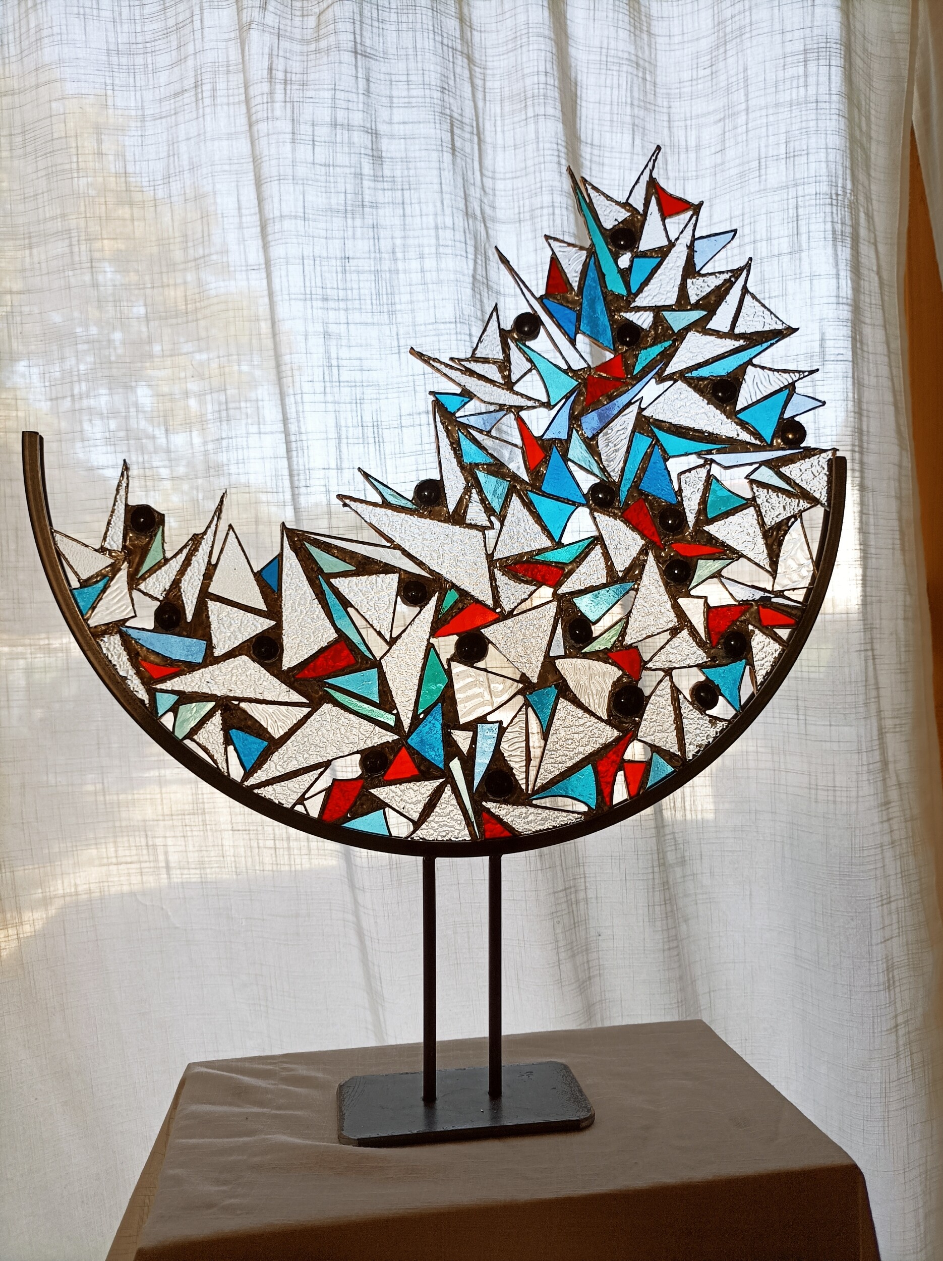 Réalisez une oeuvre collective en vitrail