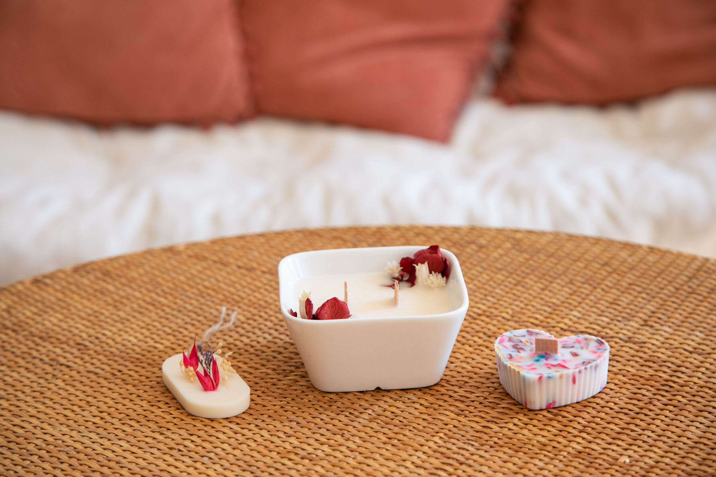 Créez vos bougies fleuries et suspensions en équipe