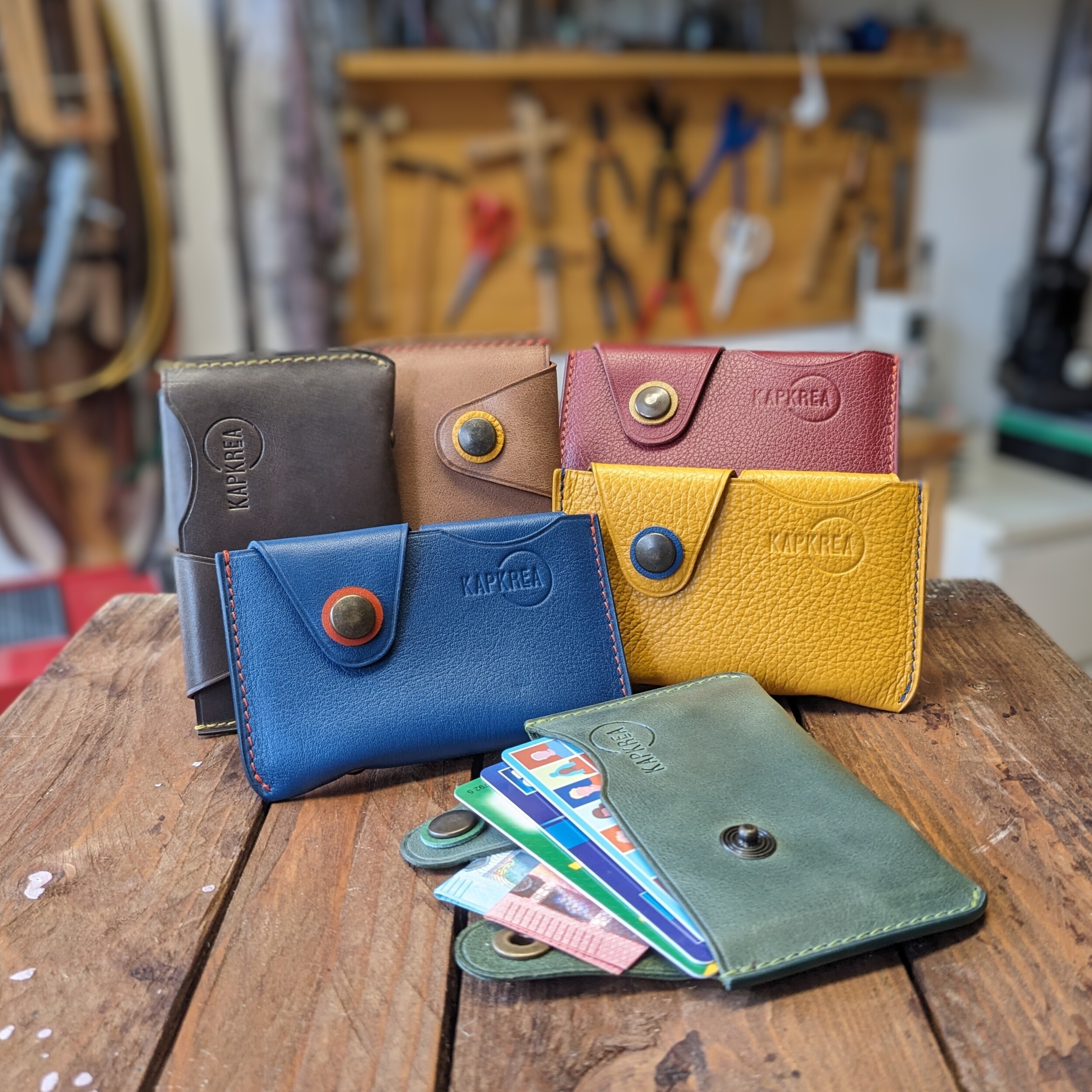 Fabriquez votre portefeuille au point sellier