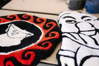 Tuftez votre tapis ou tapisserie en laine et alpaga