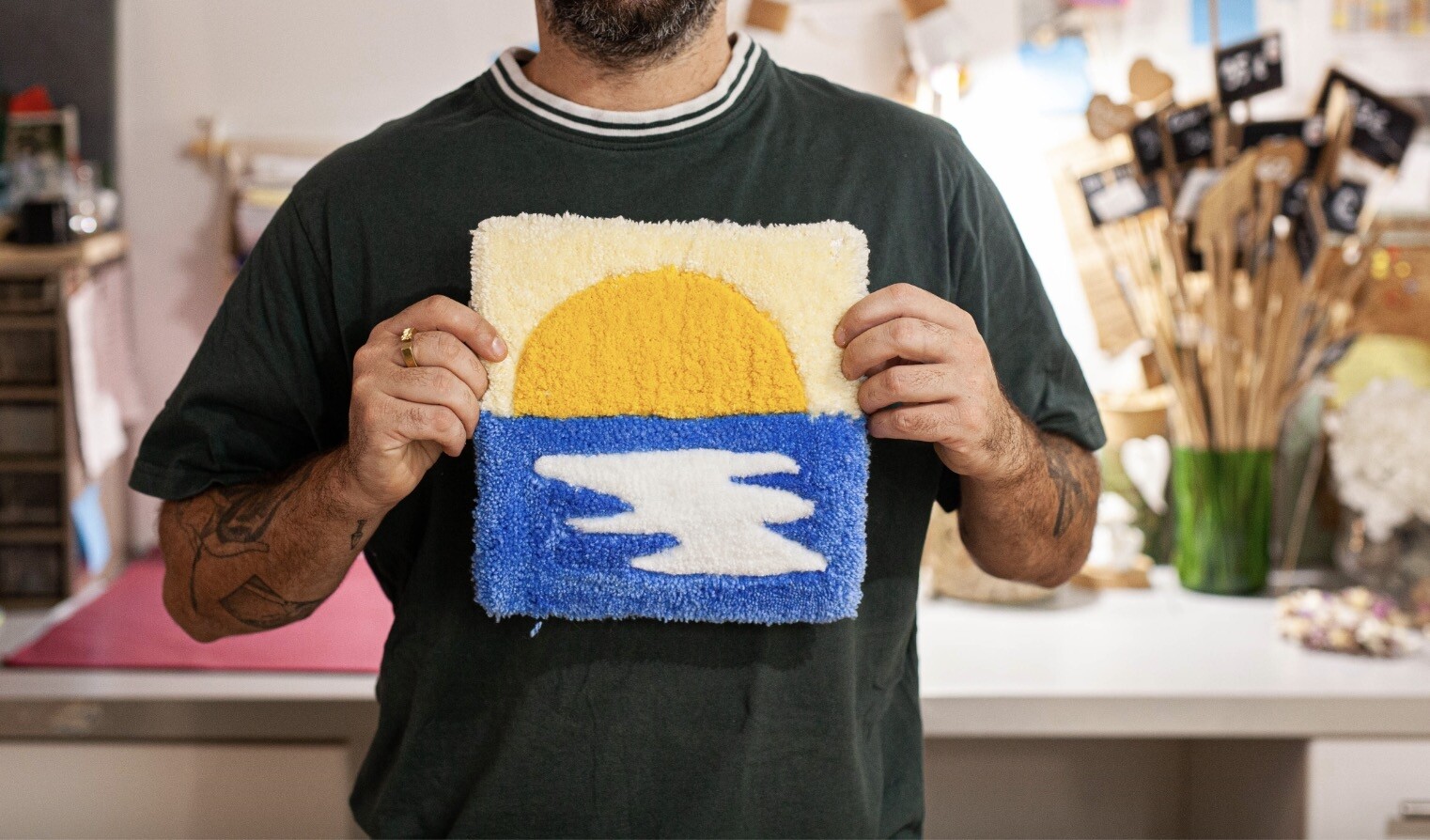 Initiez vous au tufting