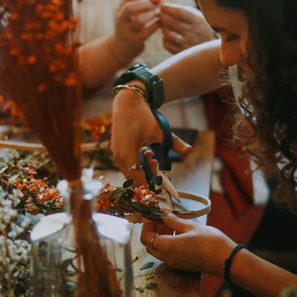 Créez votre couronne florale - Afbeelding nr. 1 - Wecandoo