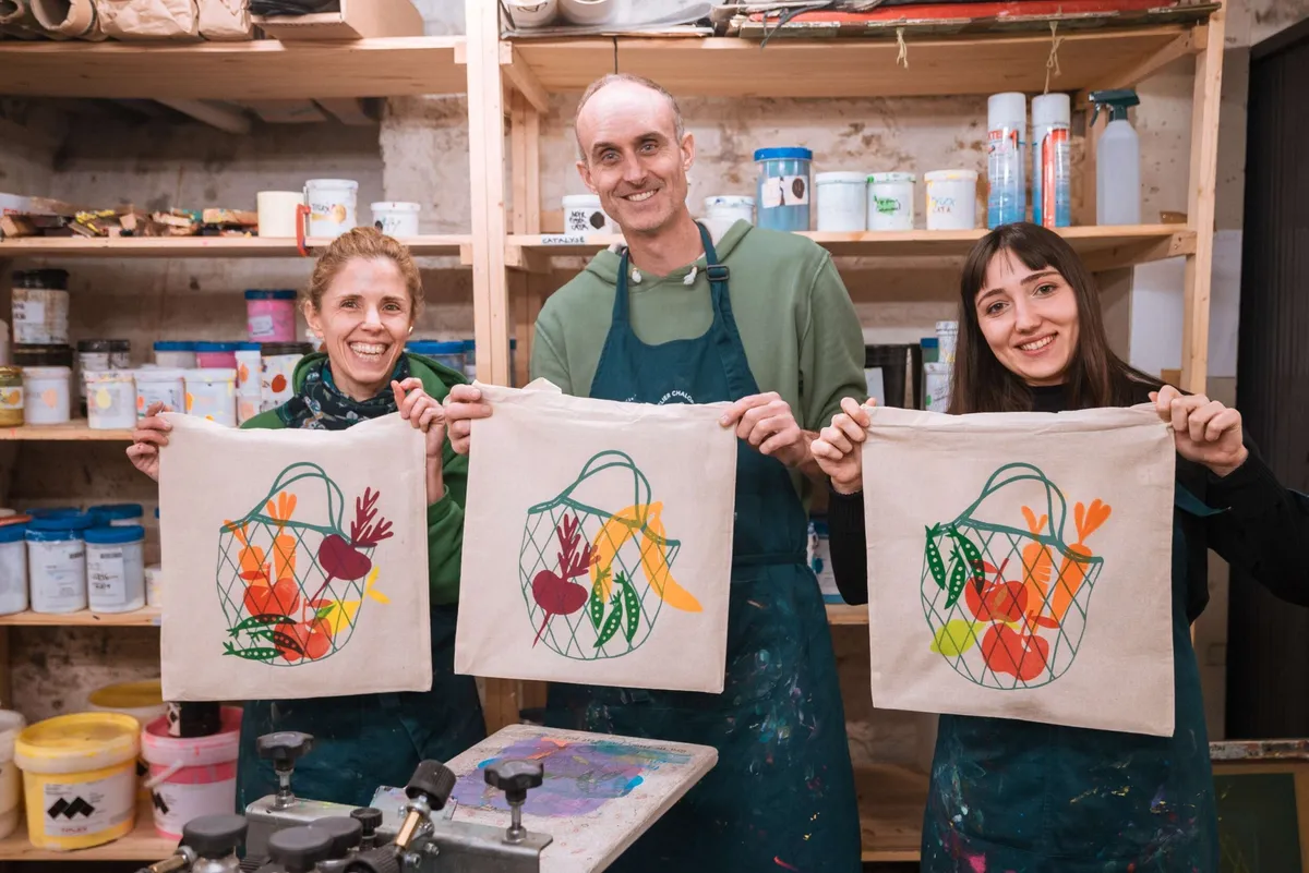 Sérigraphiez votre sac cabas du marché