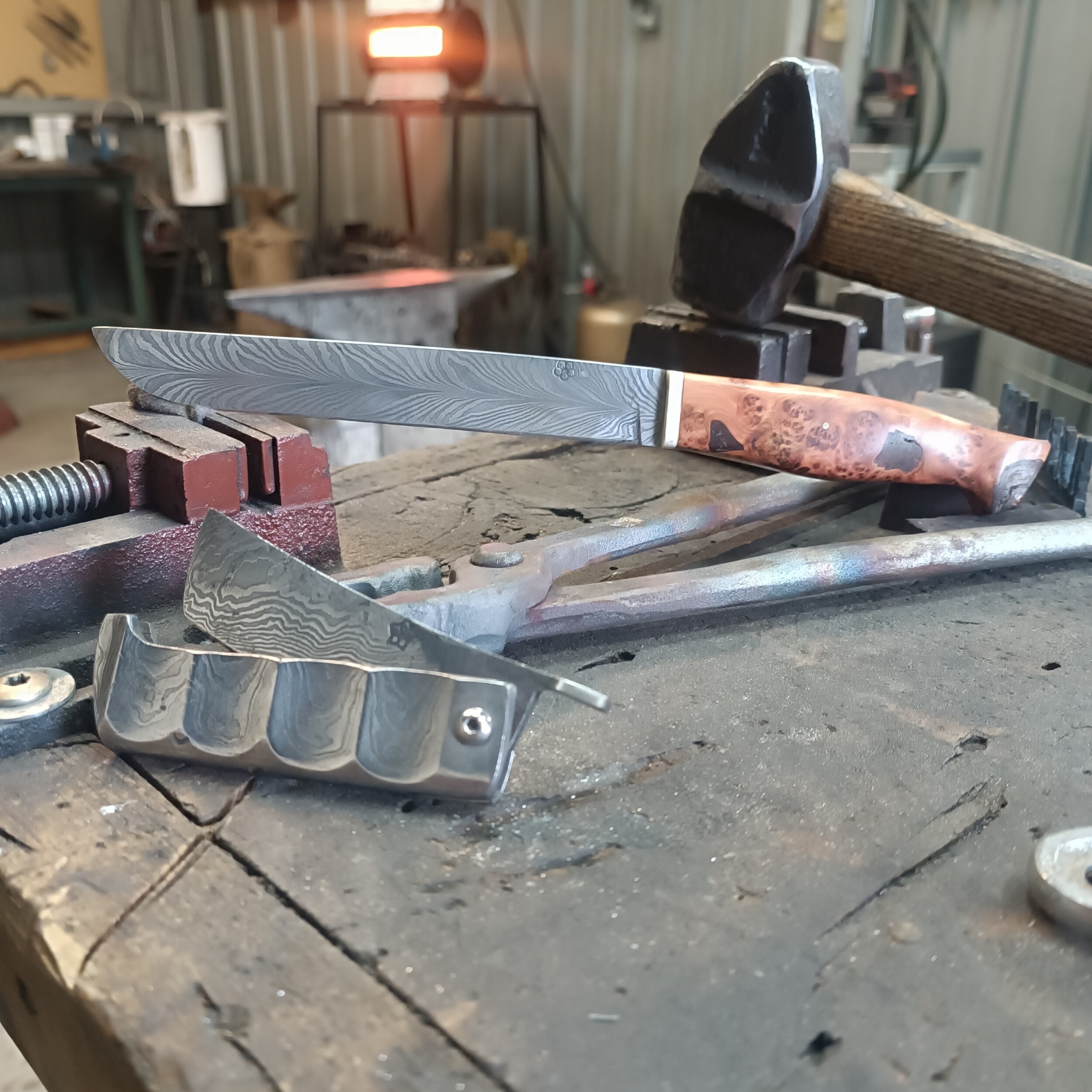 Forgez votre couteau Damas