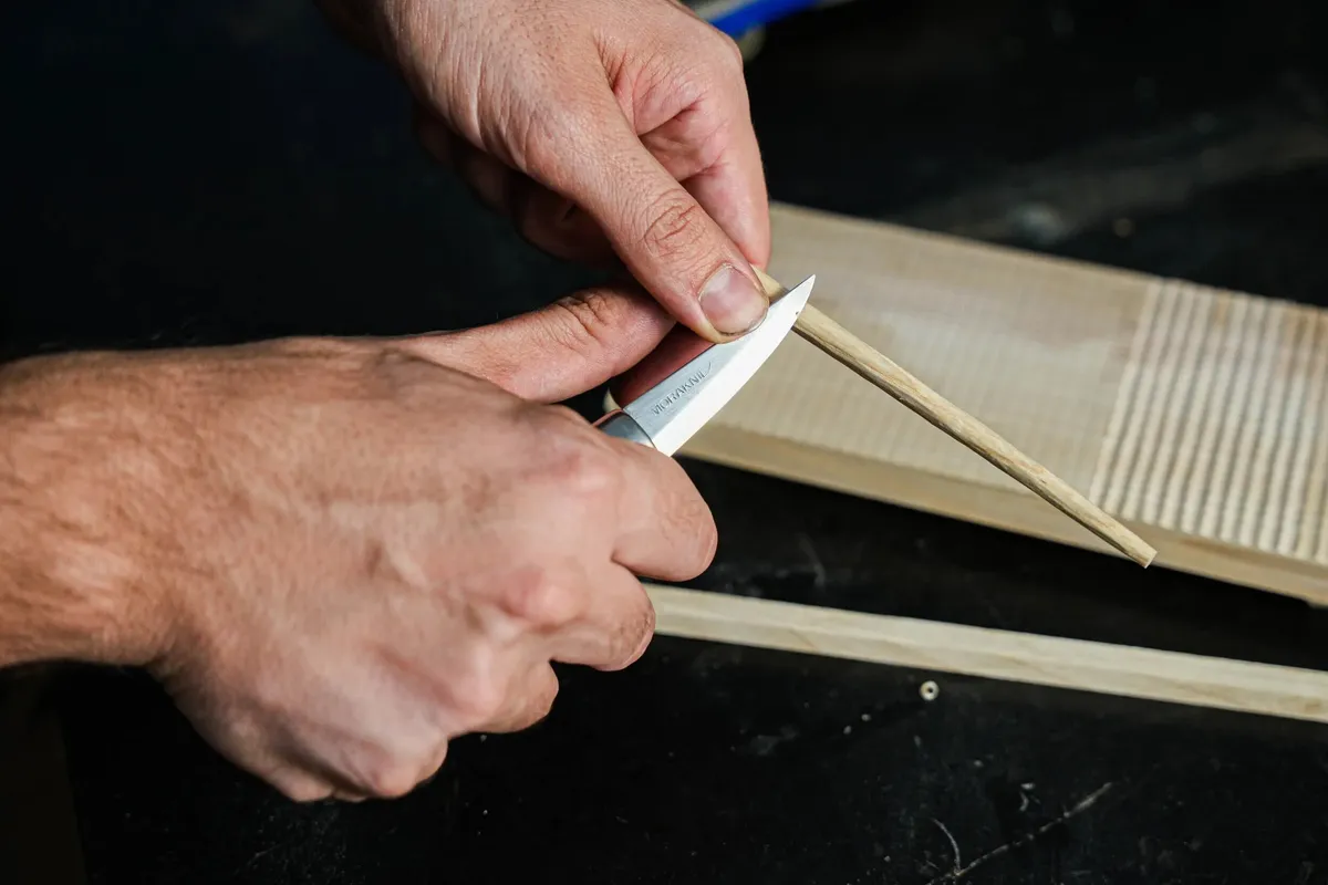 Sculptez votre plateau à sushis et vos baguettes