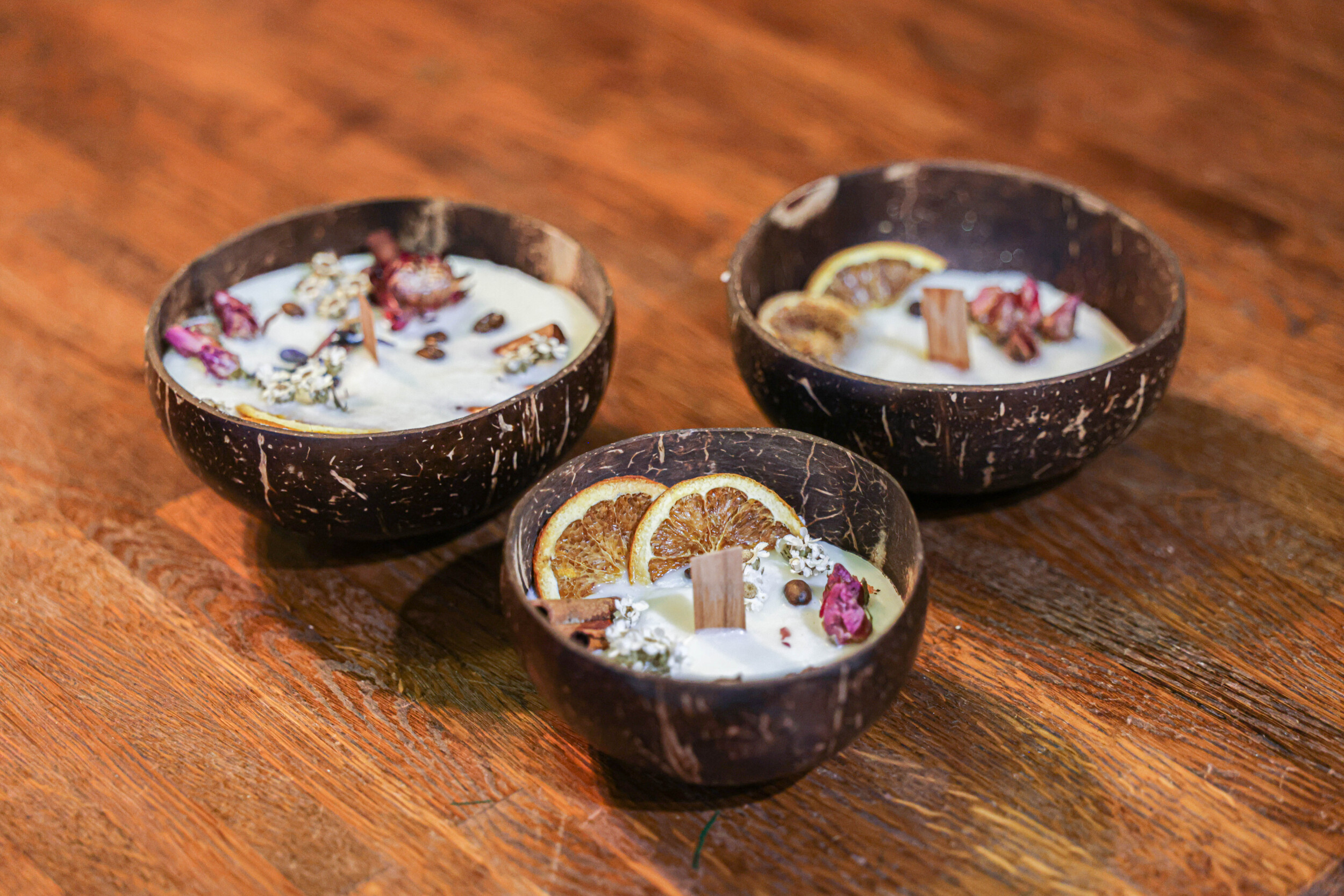 Créez votre bougie fleurie