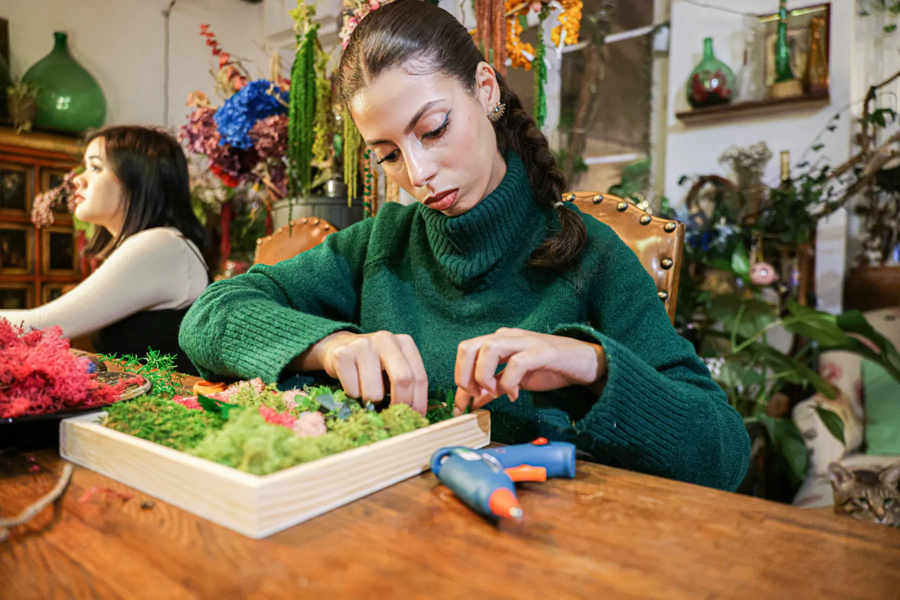 Réalisez votre cadre floral avec Kimiko - Afbeelding nr. 4 - Wecandoo