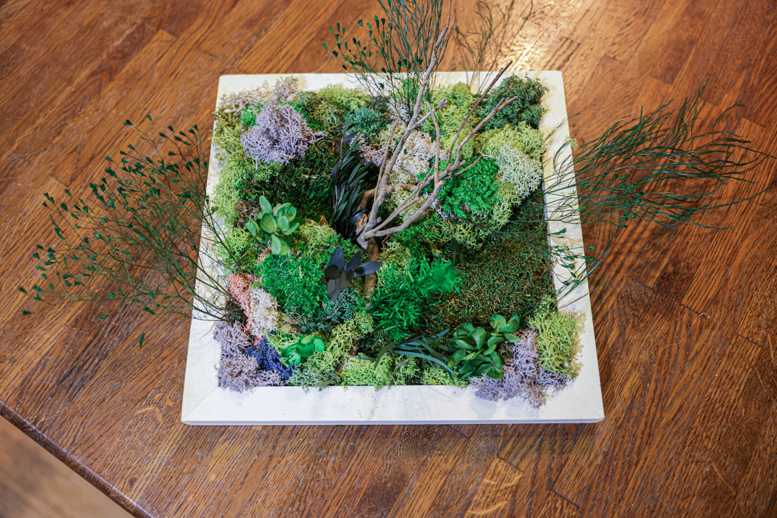 Réalisez votre cadre floral