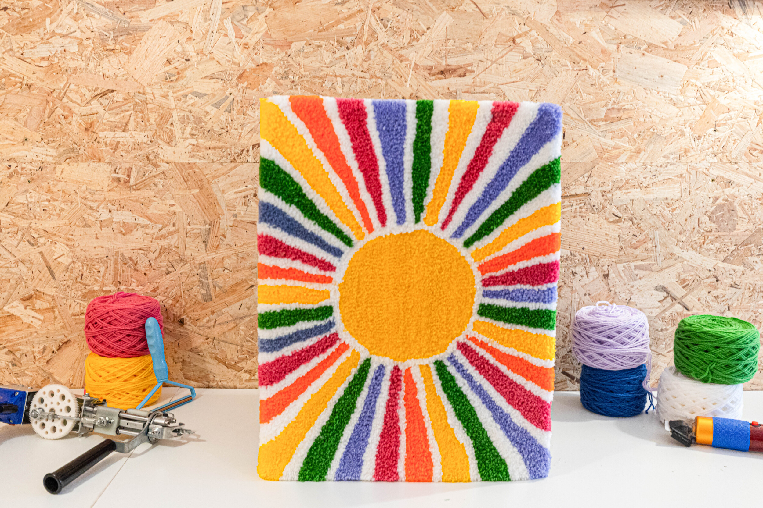 Tuftez votre tapis de taille moyenne