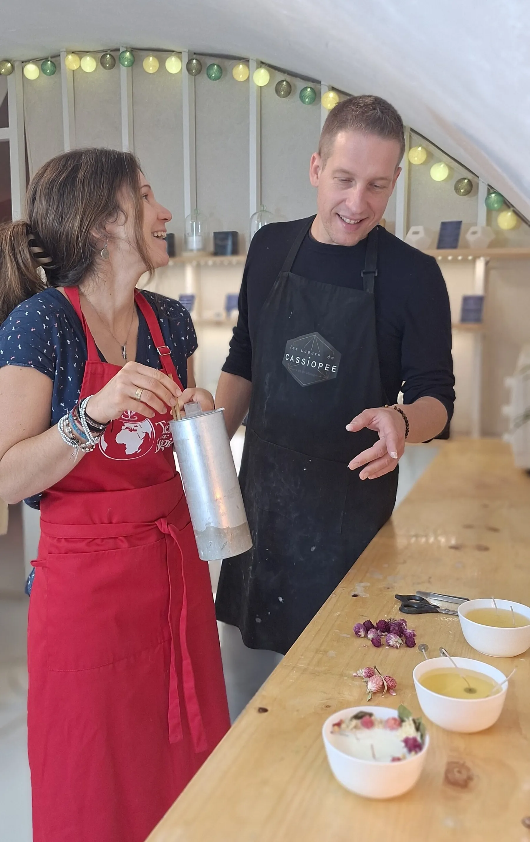 Réalisez votre bougie parfumée fleurie avec Fabrice - Image n°2 - Wecandoo