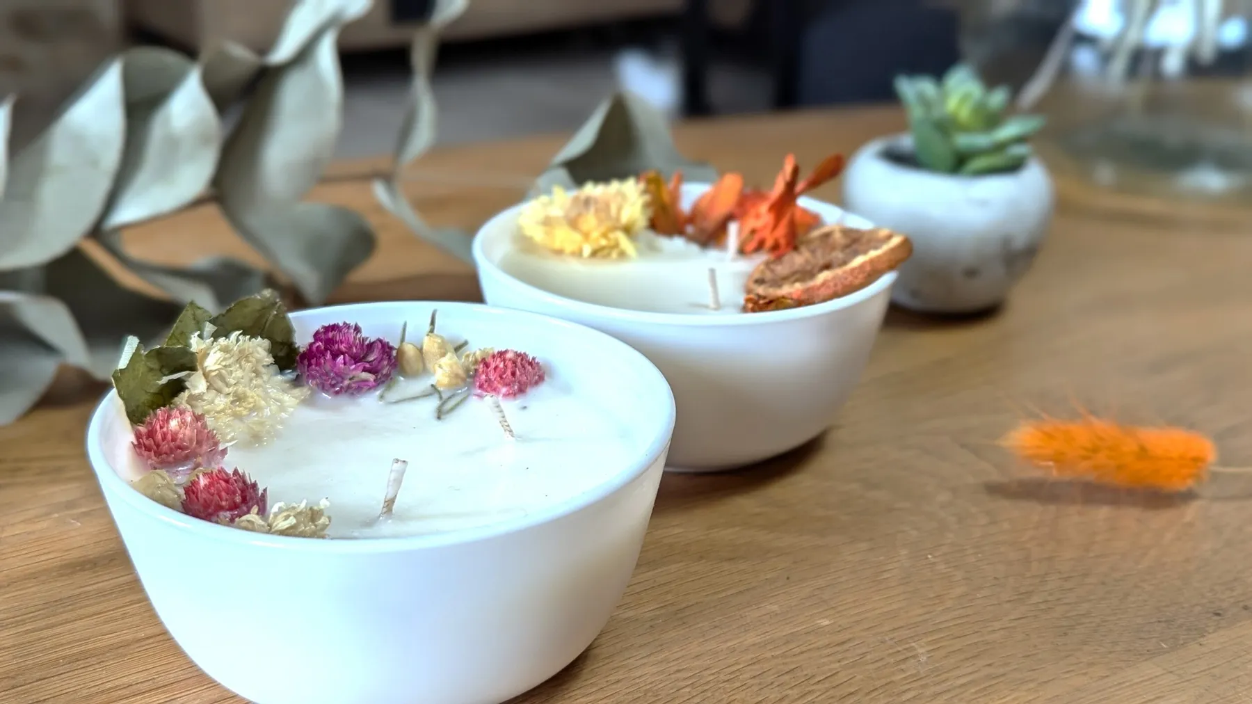 Réalisez votre bougie parfumée fleurie avec Fabrice - Image n°5 - Wecandoo