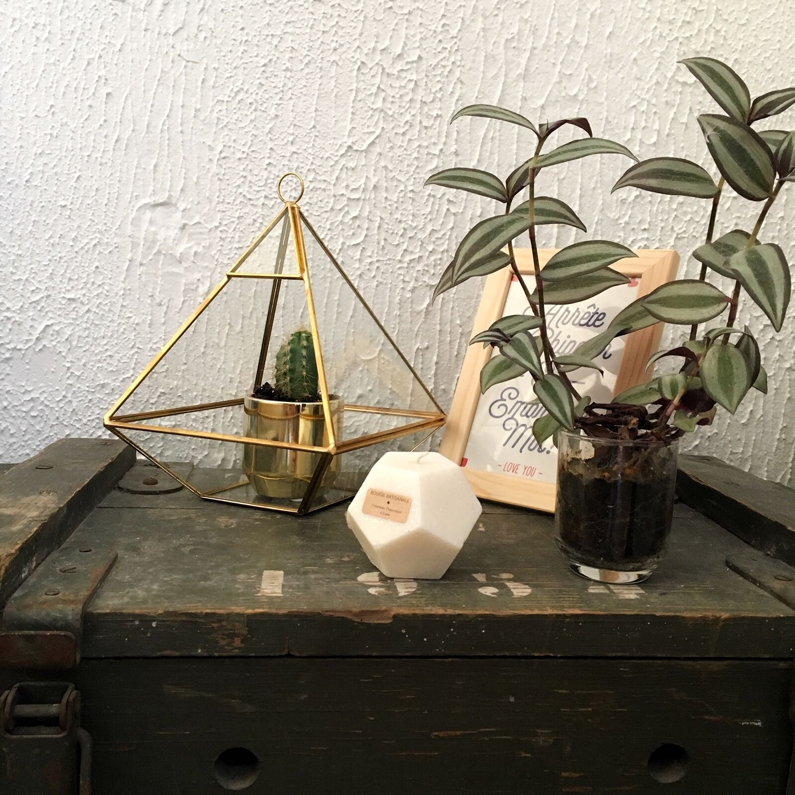 Réalisez votre bougie photophore