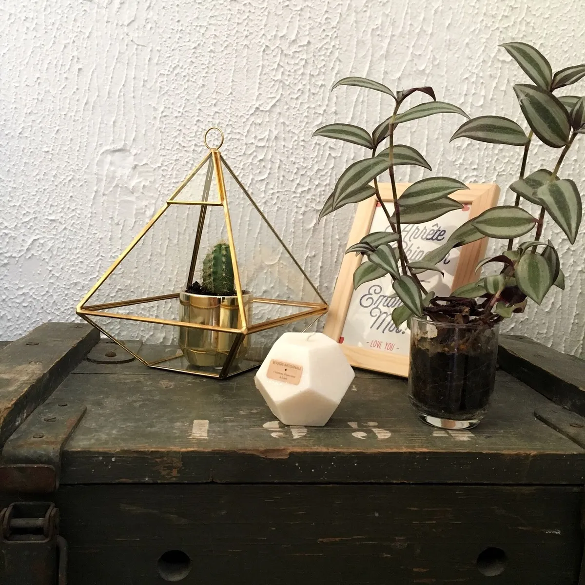 Réalisez votre bougie photophore