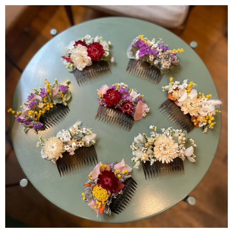 Réalisez vos accessoires floraux en groupe - Afbeelding nr. 1 - Wecandoo