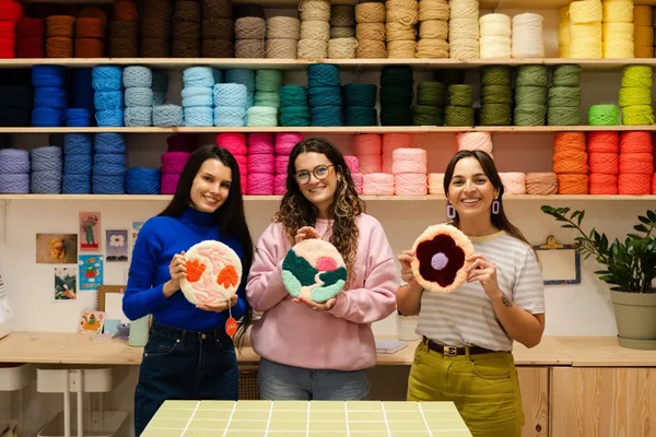 Initiez-vous au tufting avec Caroline - Afbeelding nr. 1 - Wecandoo