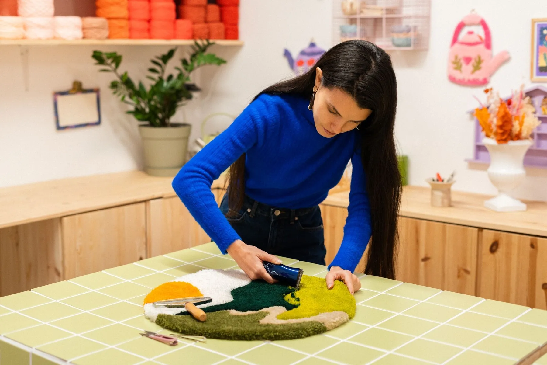 Tuftez votre tapis de A à Z sur une journée - Image n°4 - Wecandoo