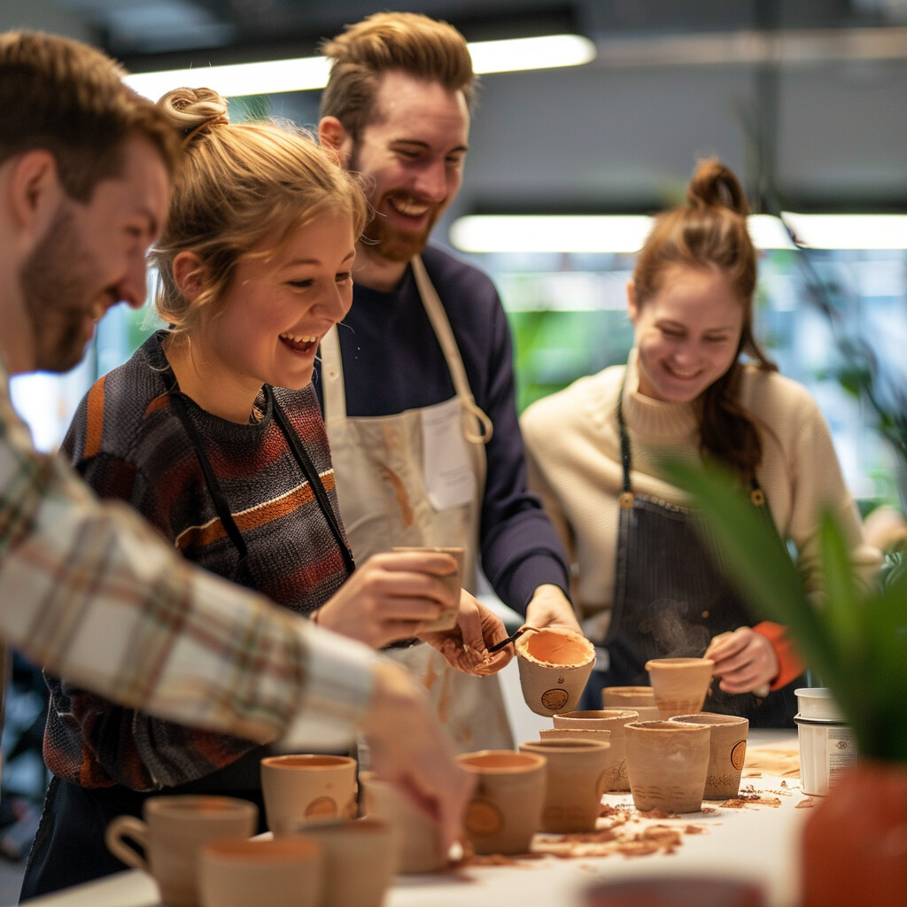Modelez vos tasses en céramique