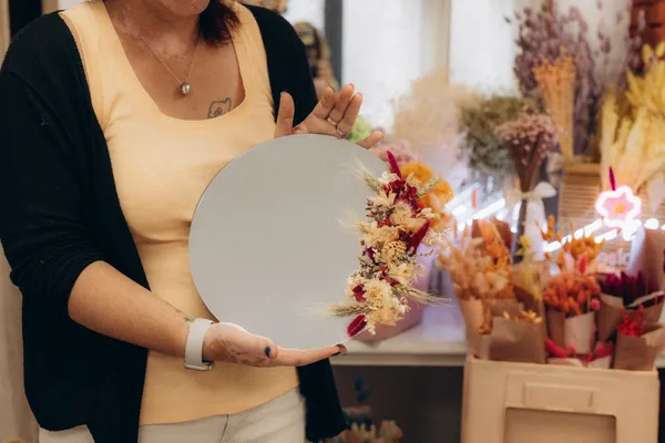 Réalisez votre miroir fleuri - Afbeelding nr. 5 - Wecandoo