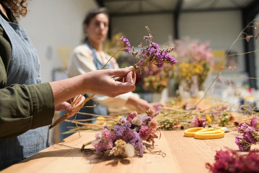 Réalisez votre bouquet de fleurs fraiches françaises - Afbeelding nr. 1 - Wecandoo