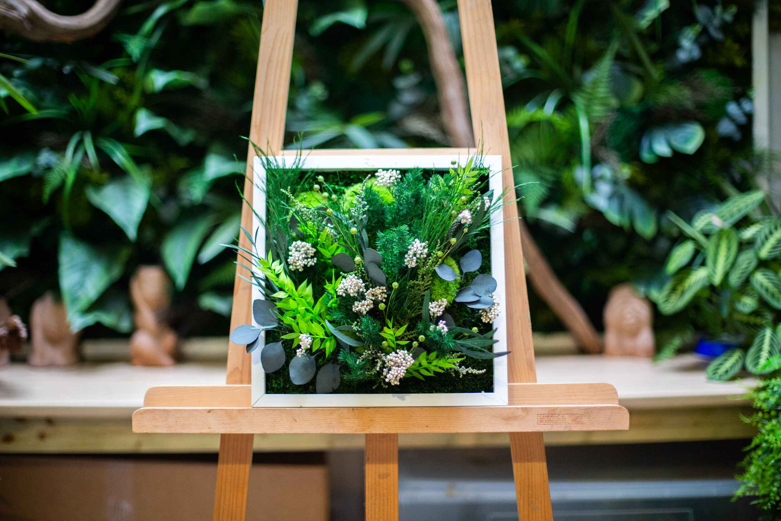 Réalisez votre tableau végétal