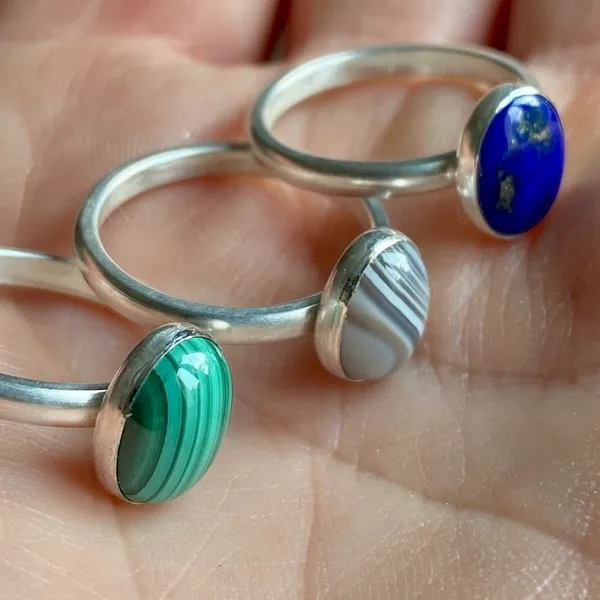 Créez votre bague en argent sertie d'une pierre naturelle avec Christophe - Image n°4 - Wecandoo