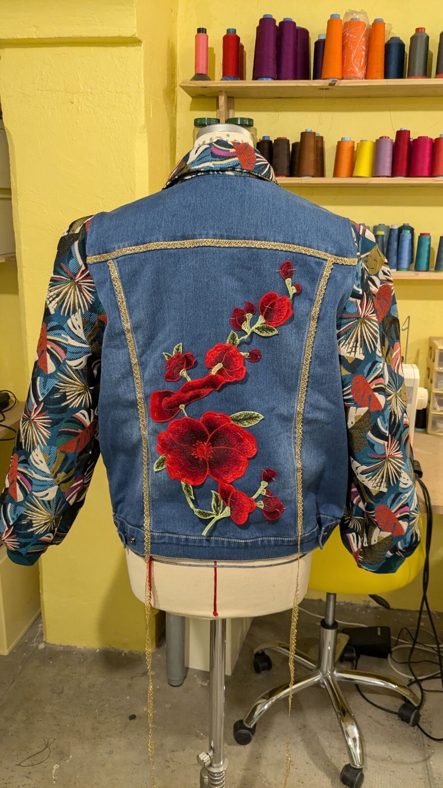 Customisez votre veste en jean