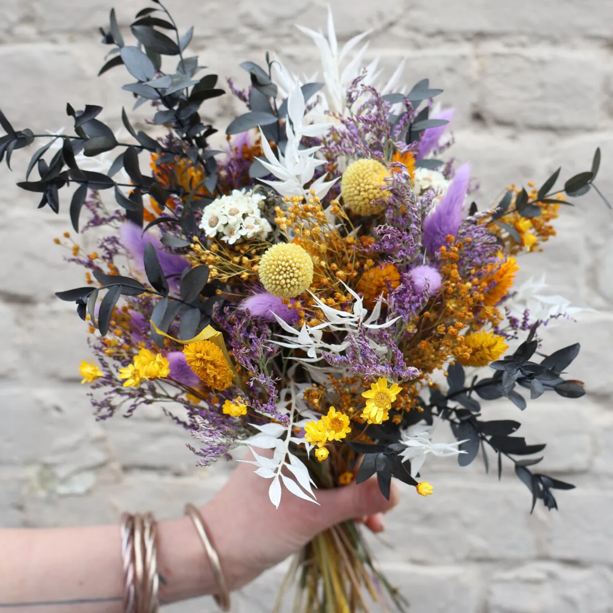 Réalisez votre bouquet de fleurs séchées