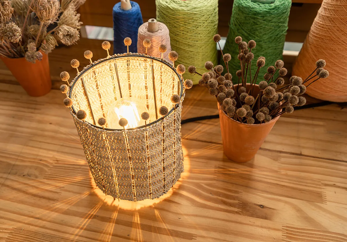 Atelier privé : tissez votre luminaire