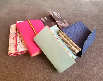 Réalisez votre petit carnet en cuir