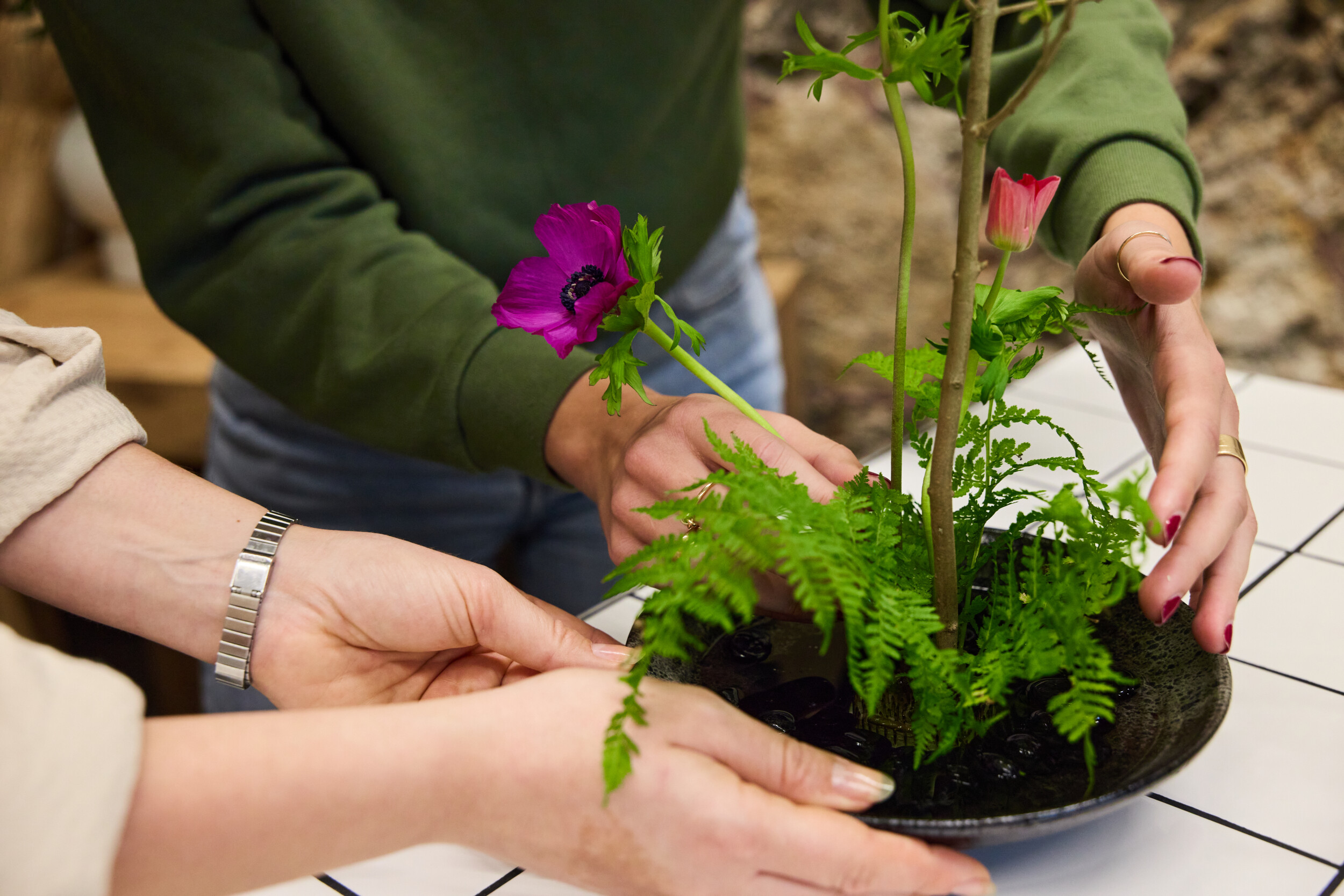 Wecandoo - Réalisez votre composition façon Ikebana avec Marie-Eugénie - Image n°4