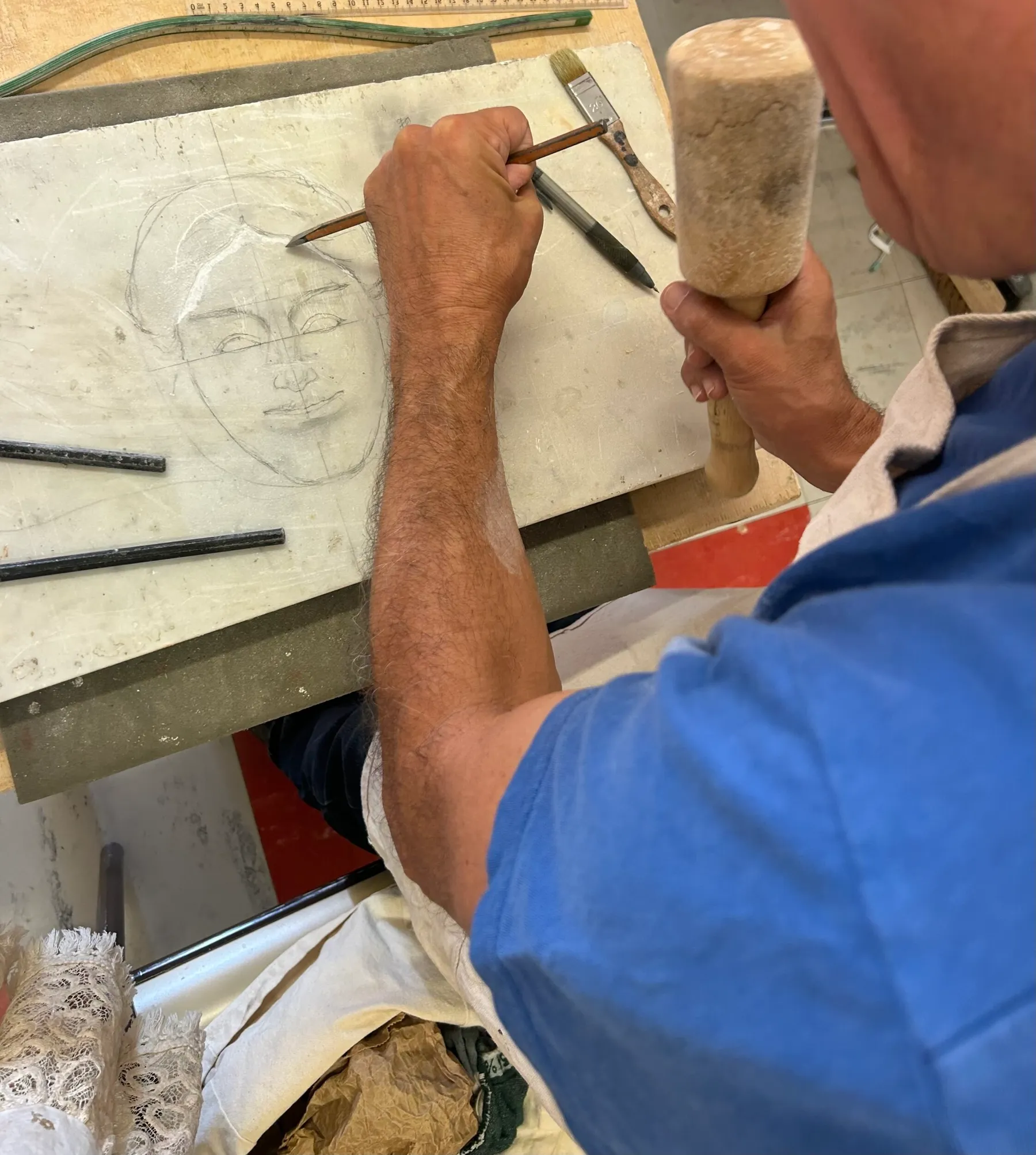 Initiez-vous à la sculpture sur pierre avec Nicole - Afbeelding nr. 1 - Wecandoo