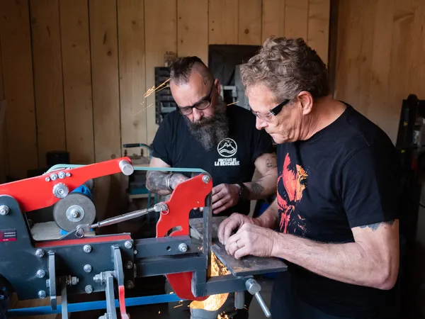 Forgez votre couteau droit brut de forge - Afbeelding nr. 3 - Wecandoo