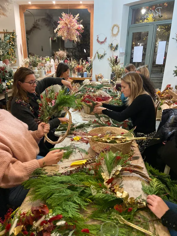 Fabriquez votre couronne de saison avec Aurélie - Image n°2 - Wecandoo