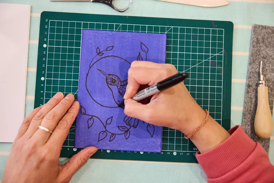 Reliez et linogravez votre carnet avec Tatiana - Image n°1 - Wecandoo