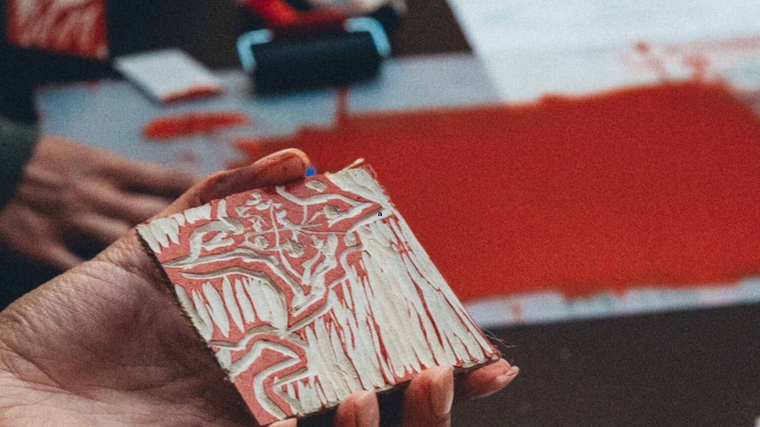 Wecandoo - Try block printing and create your own unique prints with Nicholas - Image n°2