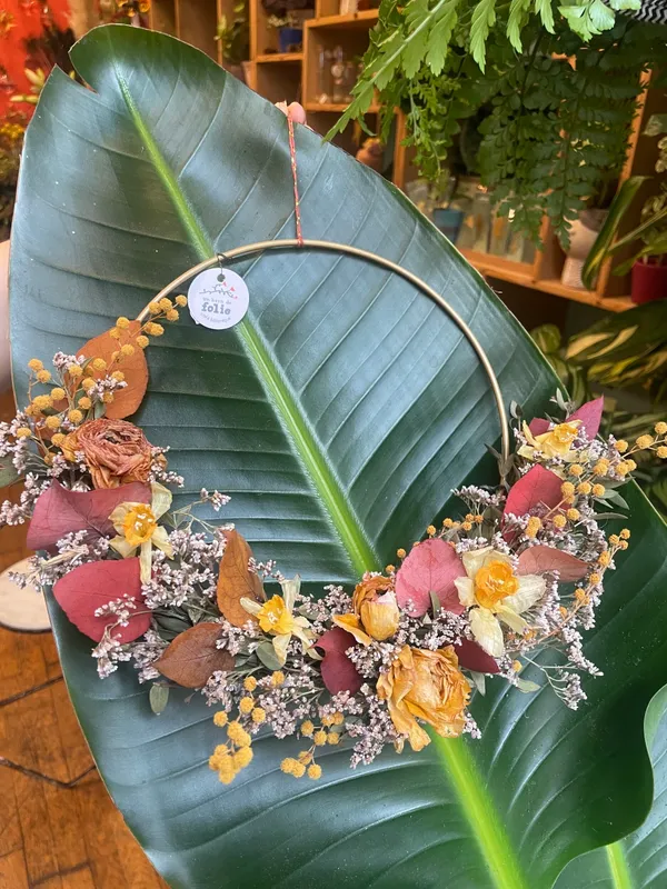 Réalisez vos couronnes de fleurs séchées en groupe - Image n°5 - Wecandoo