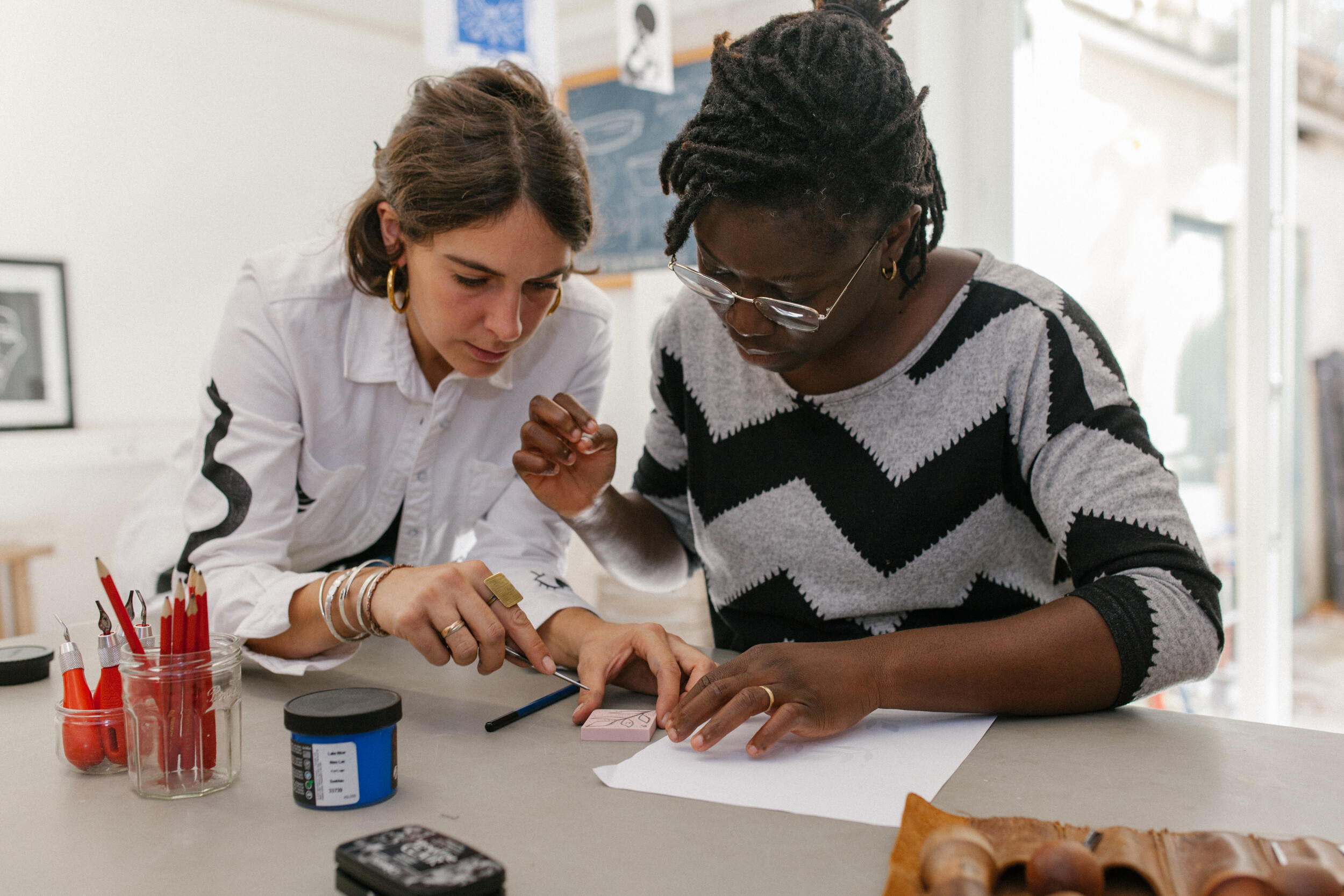 Wecandoo - Initiez-vous au Block-Printing avec Amélie - Image n°8