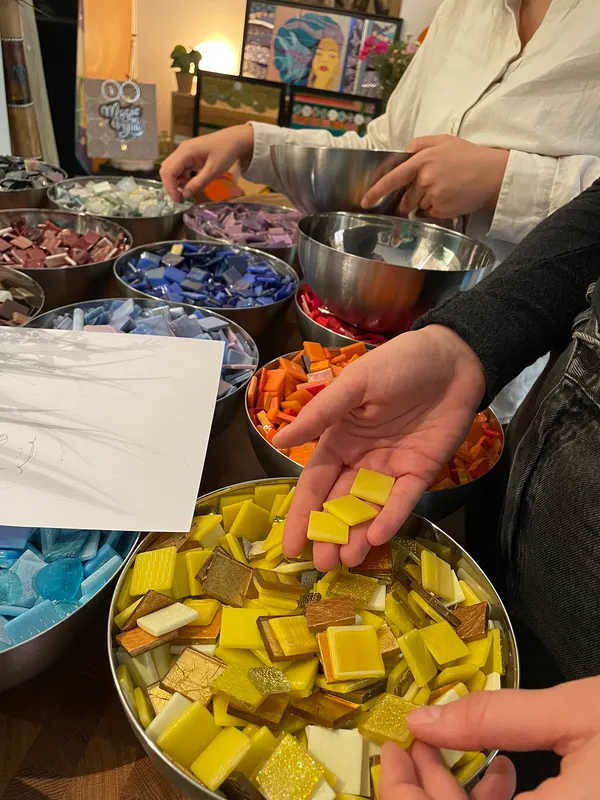 Initiez-vous à la mosaïque en duo sur une journée avec Marie - Image n°4 - Wecandoo