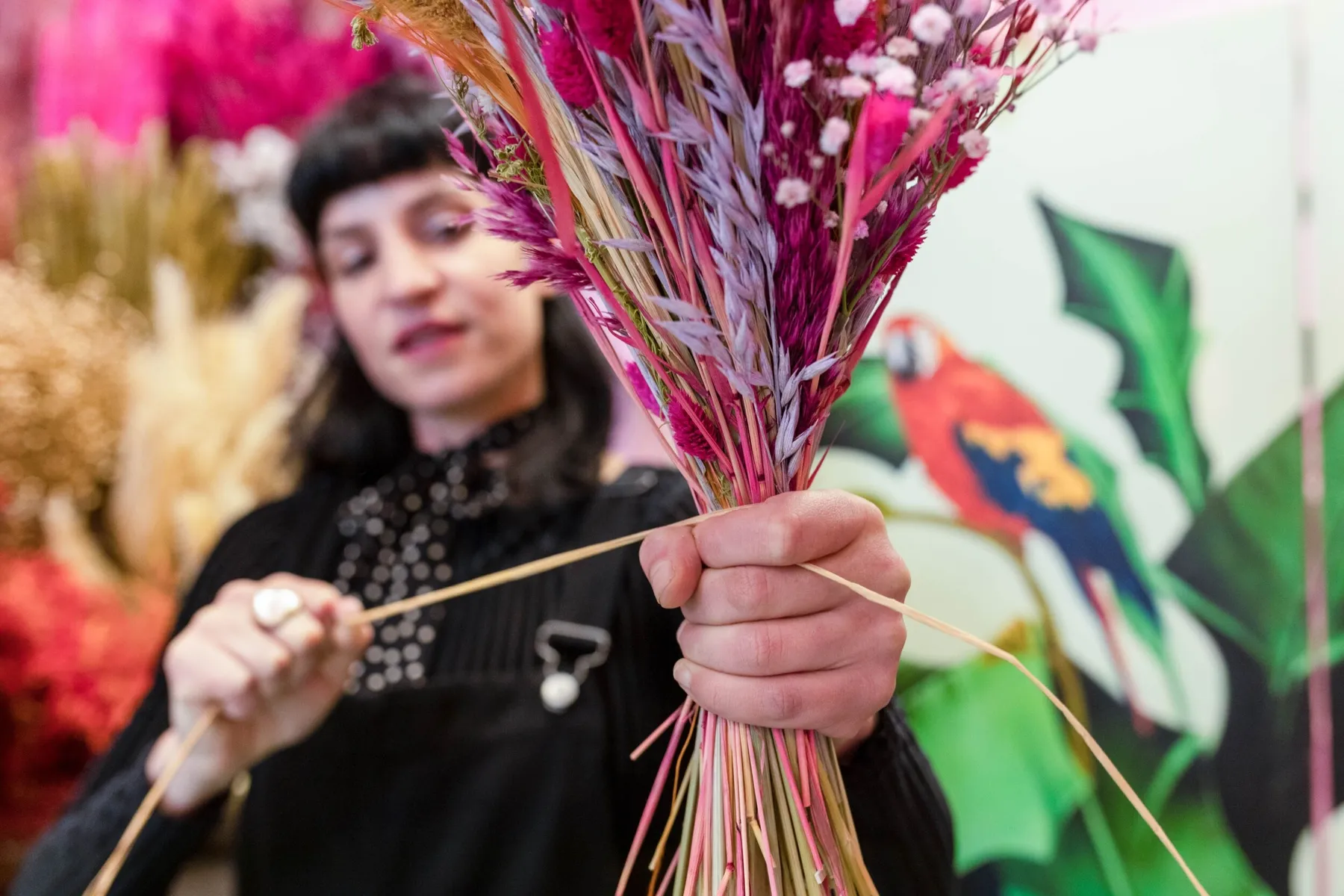Créez un bouquet de fleurs séchées - Afbeelding nr. 3 - Wecandoo