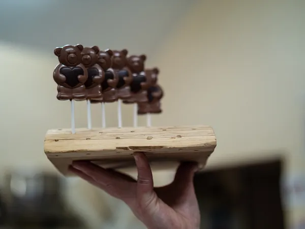 Réalisez vos sucettes en chocolat en famille accompagnés par Liza et Thomas-David - Image n°5 - Wecandoo