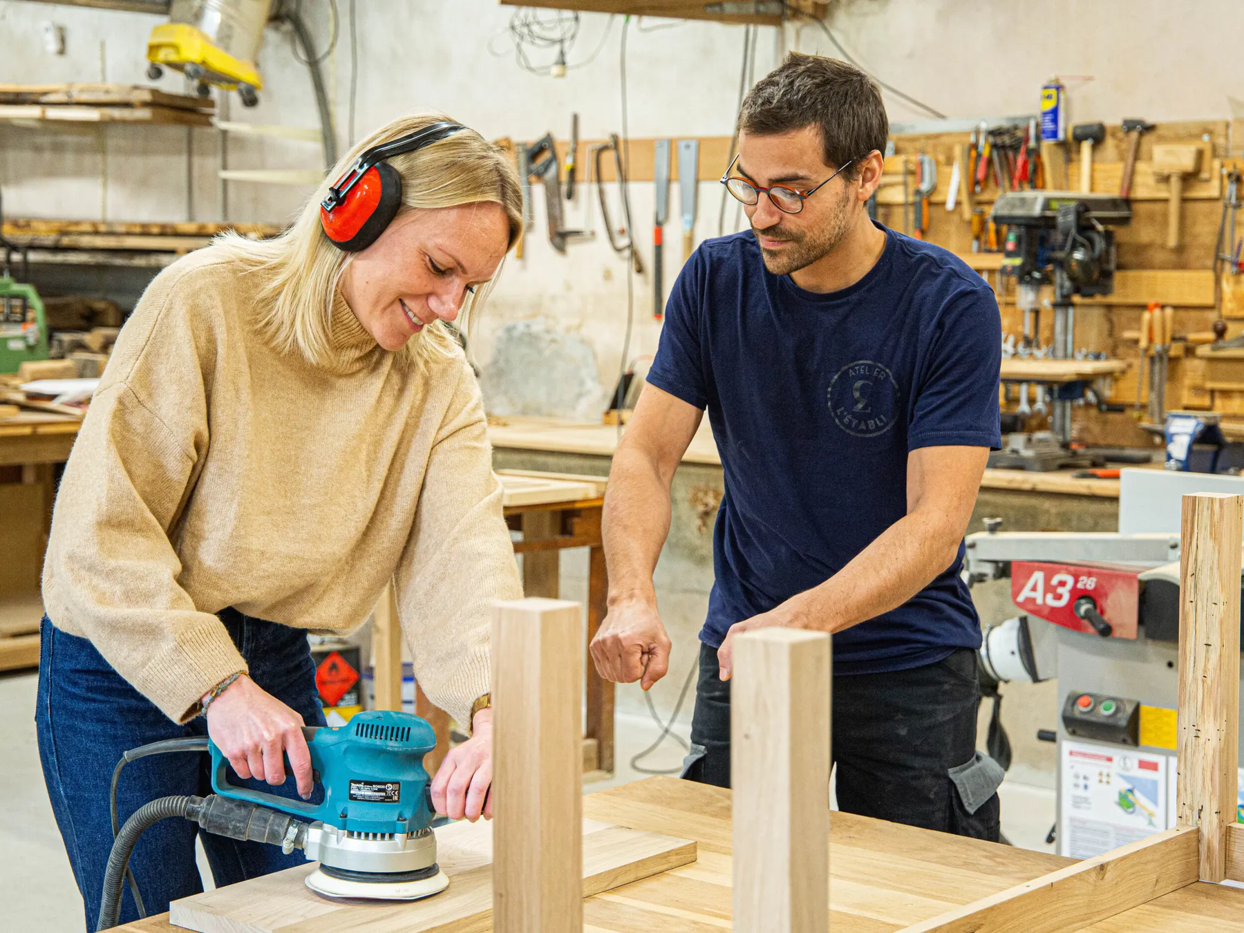 Rassemblez votre équipe et réalisez un banc en bois pour vos bureaux avec Benjamin - Image n°2 - Wecandoo