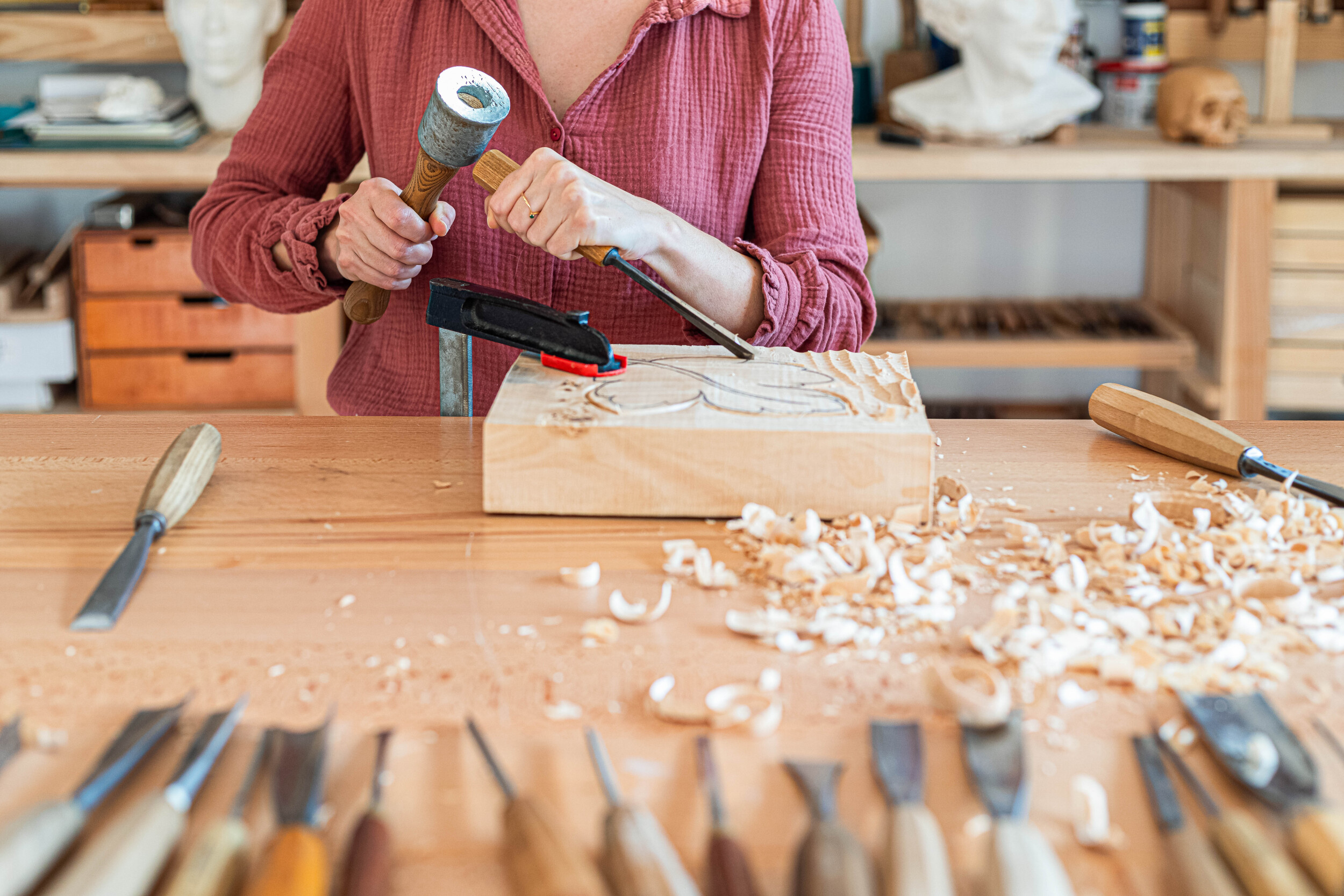 Wecandoo - Sculptez votre bas-relief en bois sur une journée avec Aurélien - Image n°6