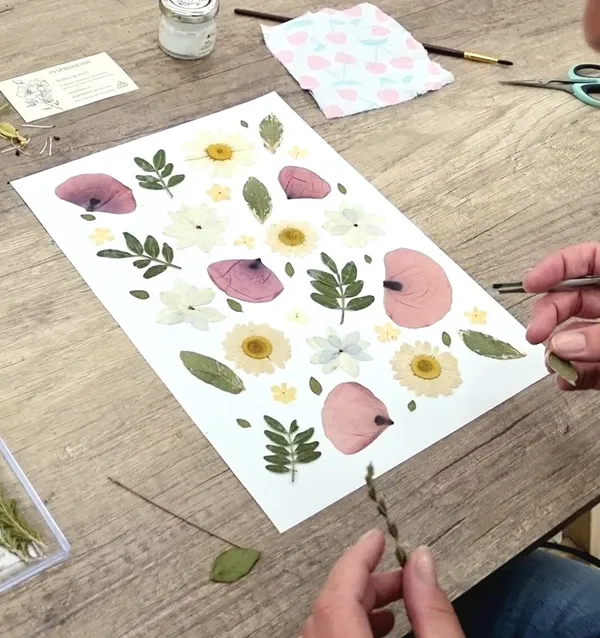 Inspirez votre équipe dans votre lieu et réalisez ensemble votre herbier encadré avec Yuliya - Image n°3 - Wecandoo