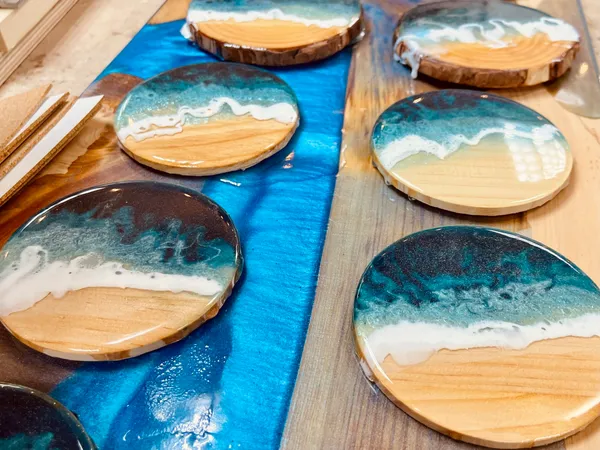 Wecandoo - Make your own set of resin coasters