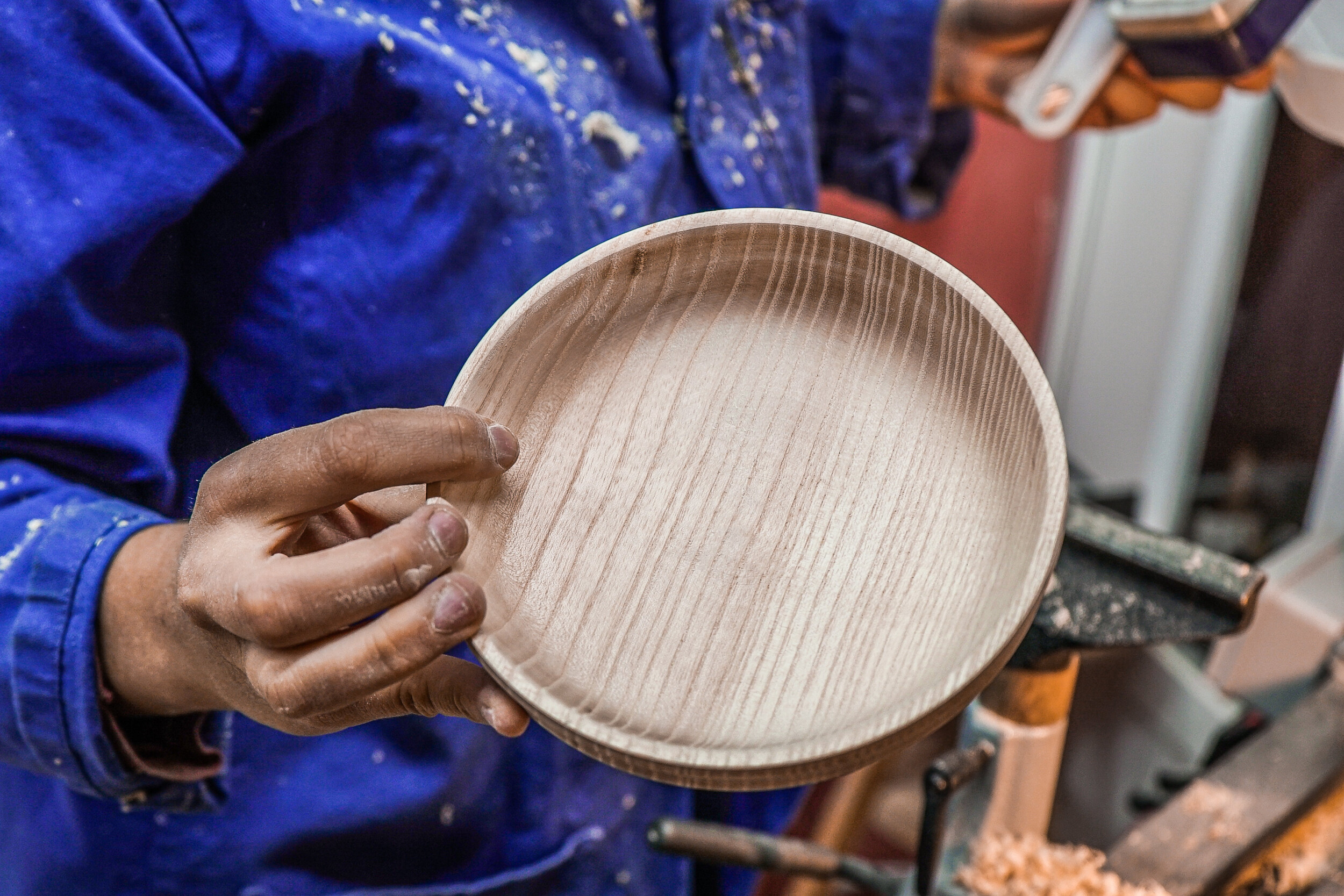 Wecandoo - Réalisez vos assiettes au tour à bois avec Lune - Image n°1