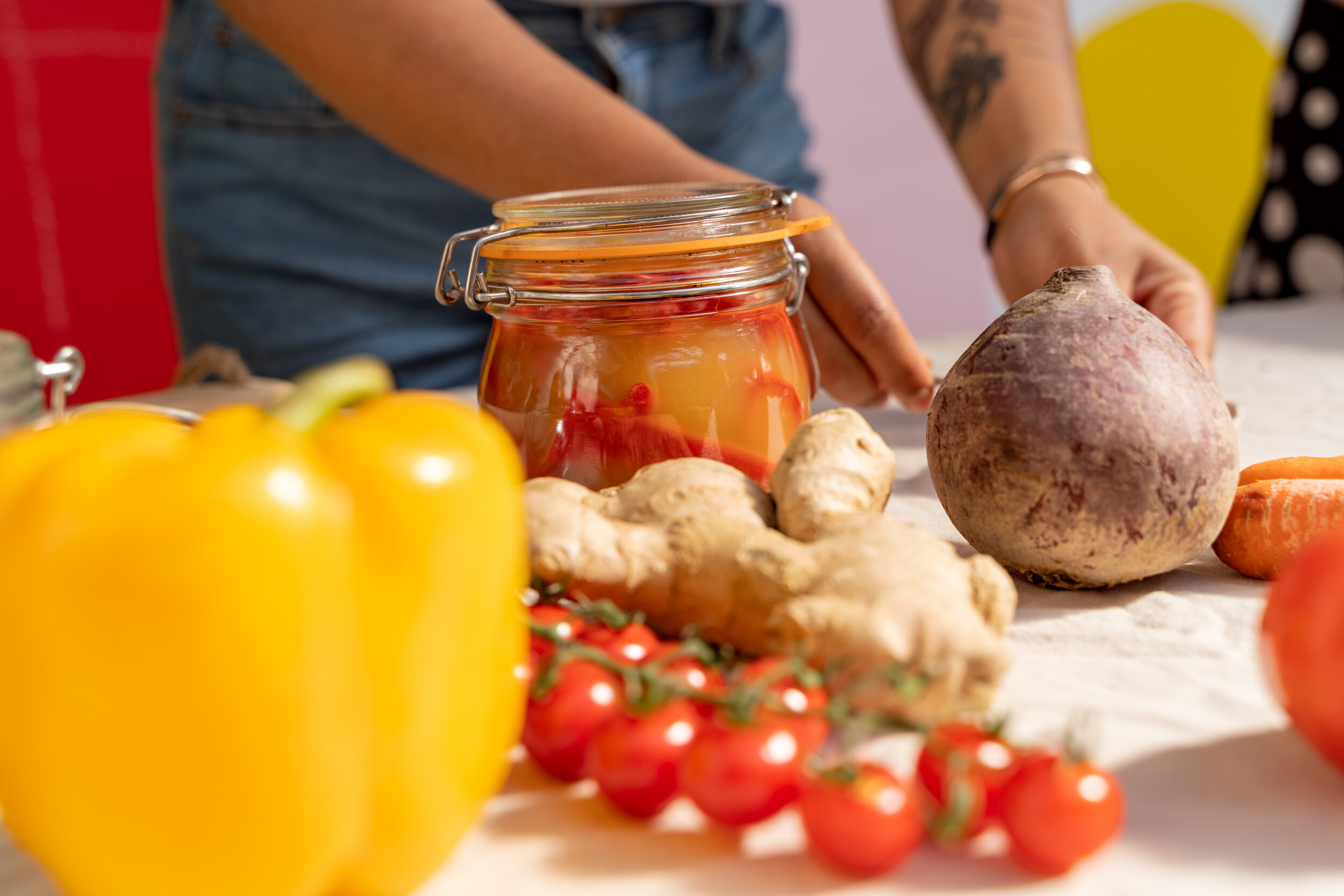 Wecandoo - Inspirez votre équipe et confectionnez ensemble des légumes fermentés avec Esther et Ghita - Afbeelding nr. 2