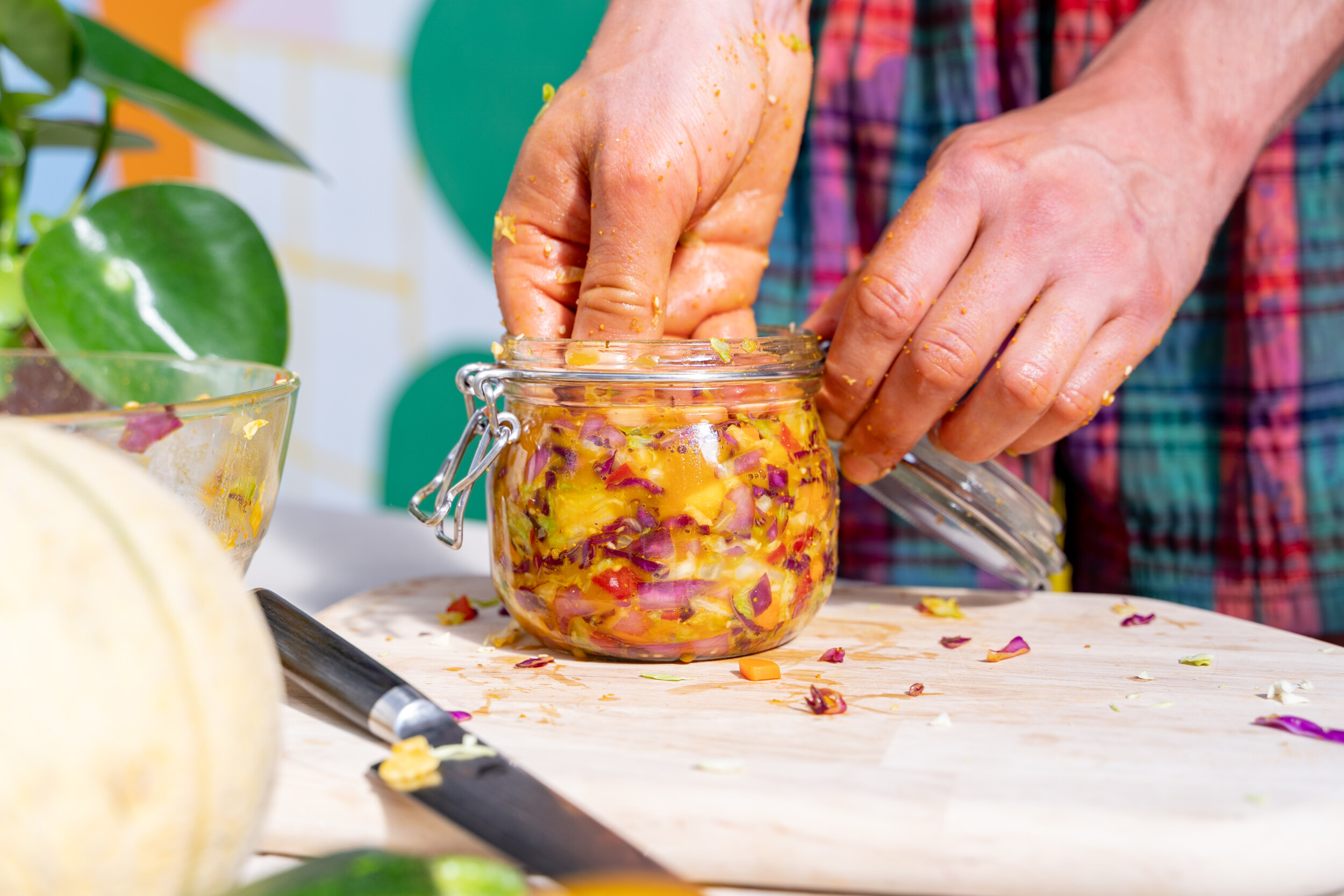 Wecandoo - Inspirez votre équipe et confectionnez ensemble des légumes fermentés avec Esther et Ghita - Afbeelding nr. 3