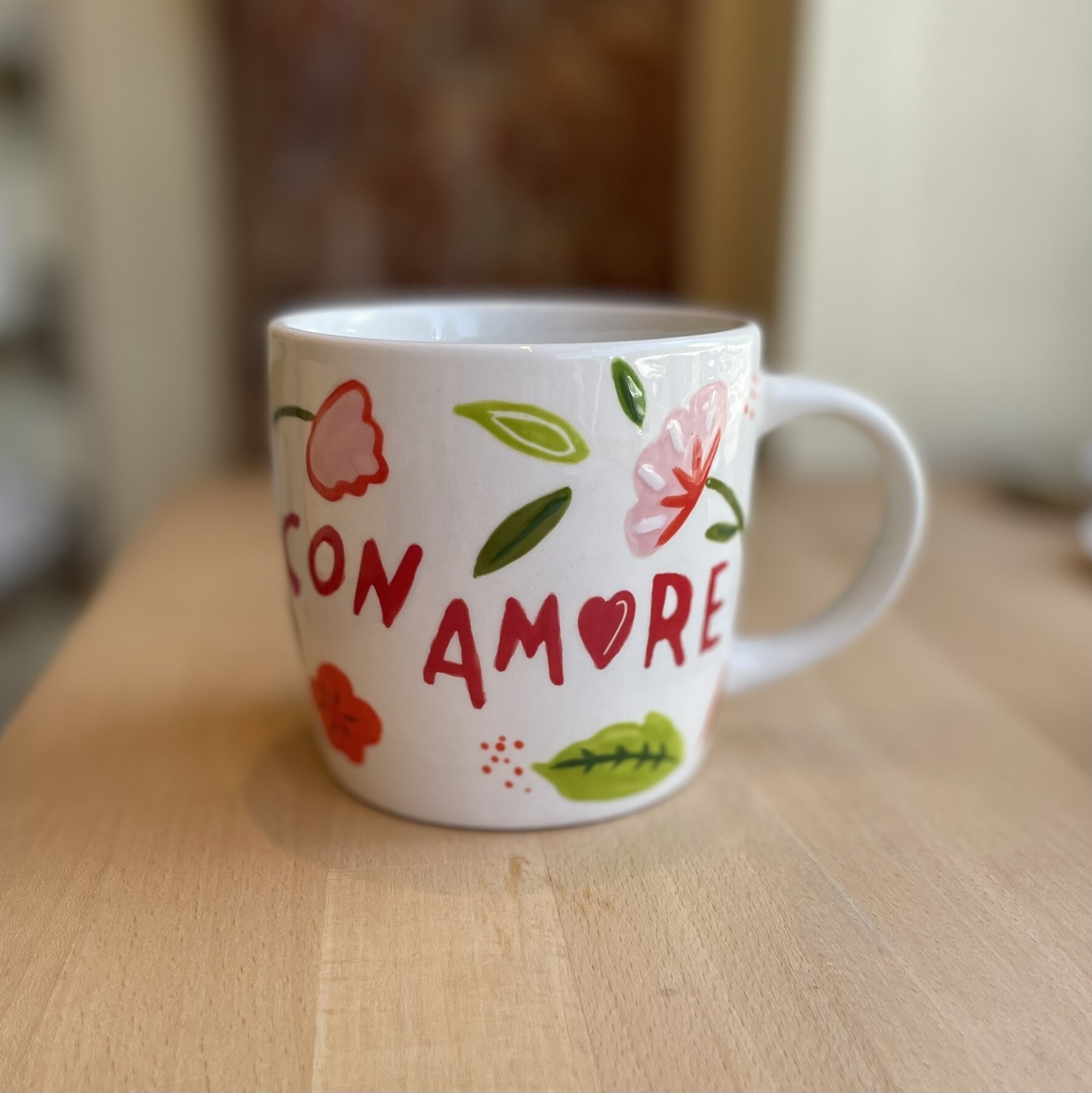 Décorez votre mug autour d'un apéro en groupe