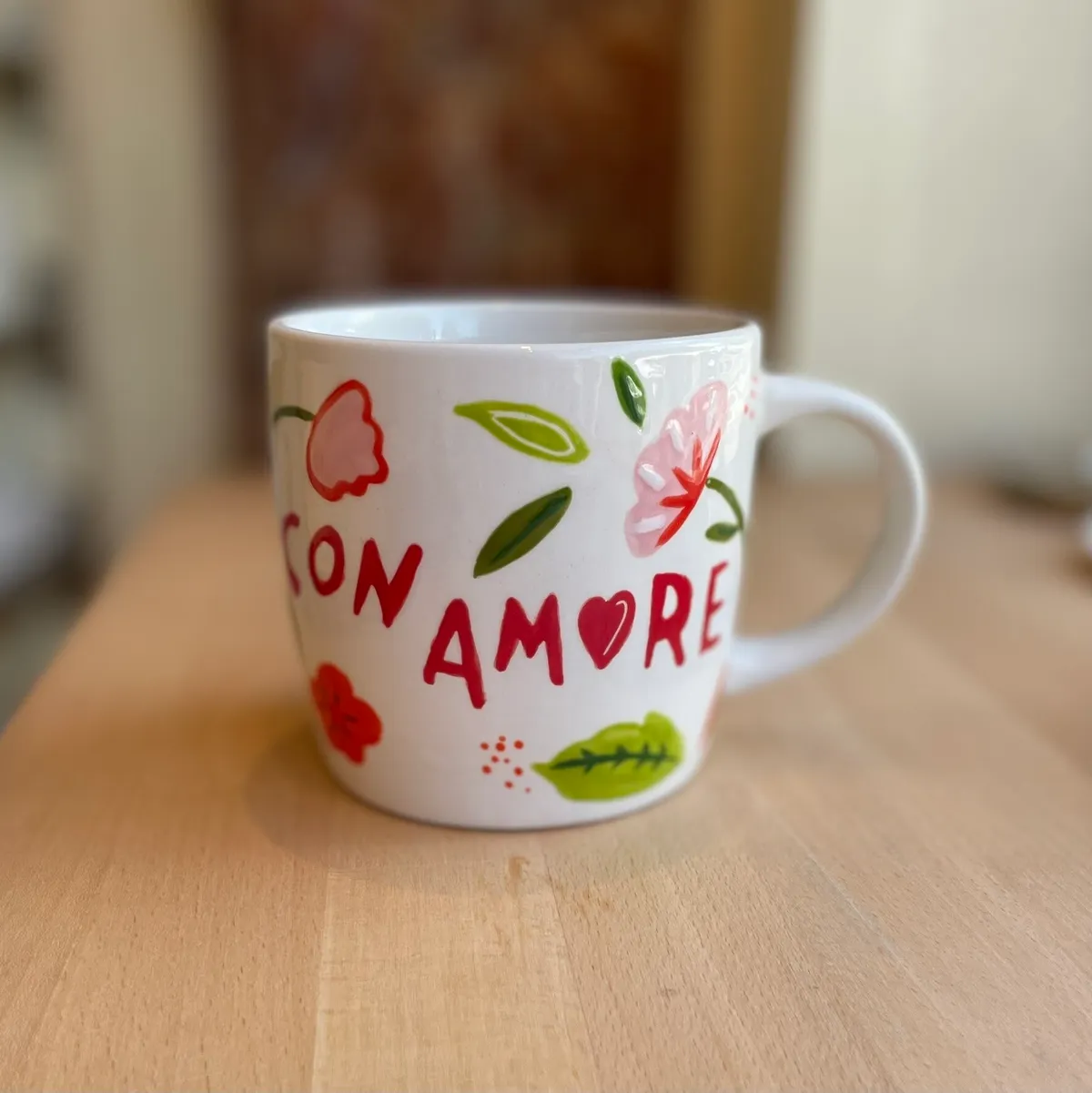 Décorez votre mug autour d'un apéro en groupe
