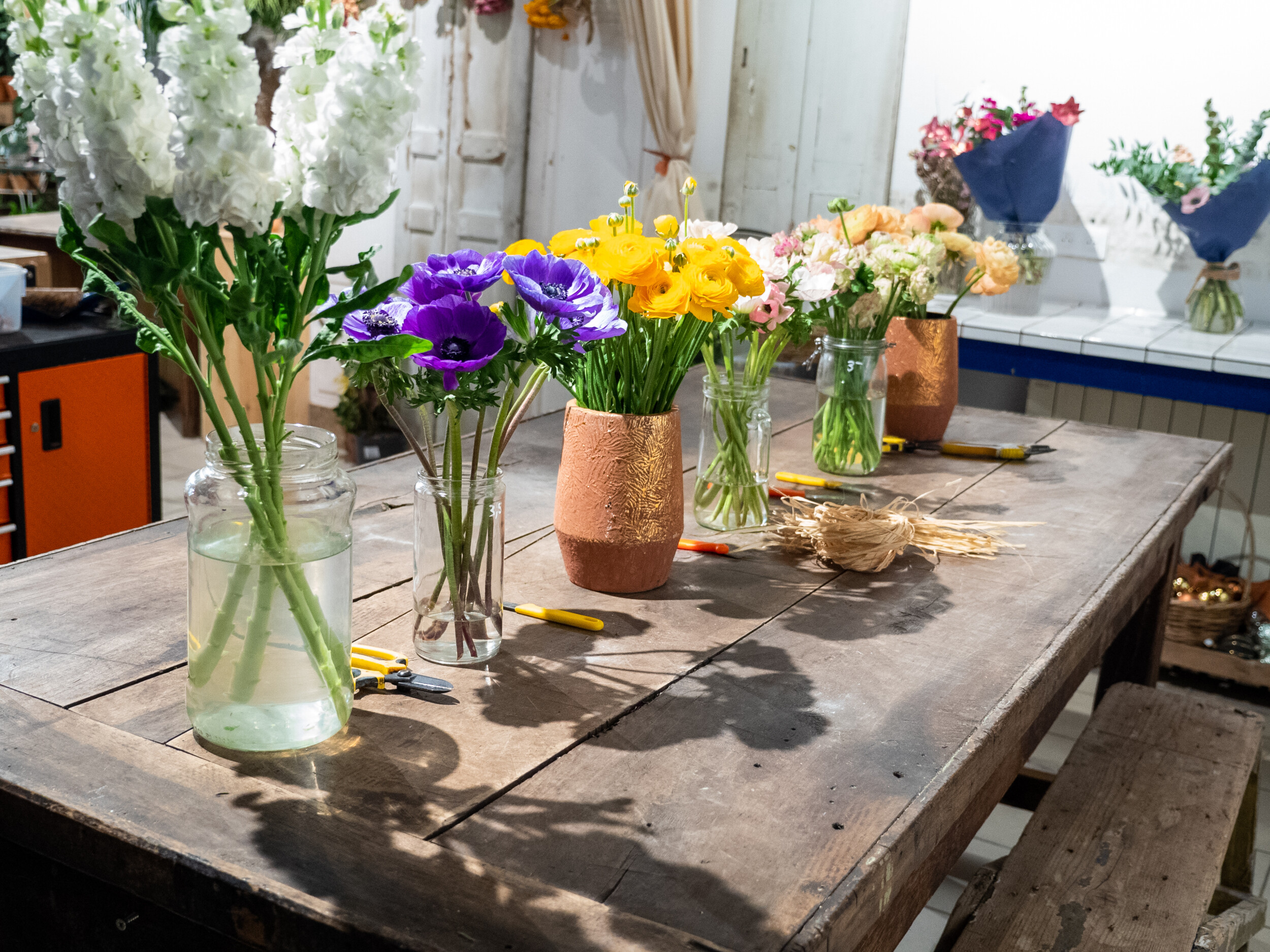 Wecandoo - Créez votre bouquet de fleurs fraîches locales et de saison avec Romain et son équipe - Afbeelding nr. 5